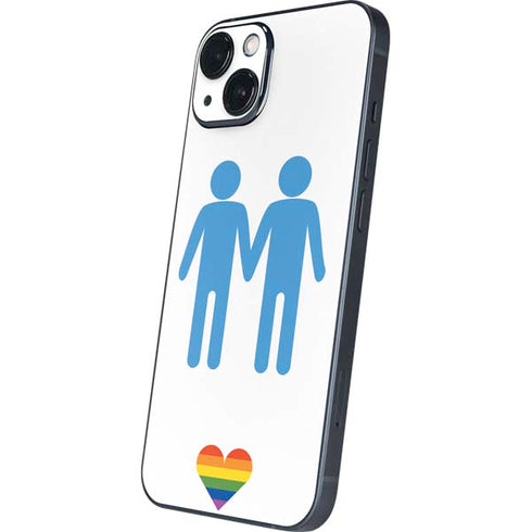 Blue Pride iPhone Skins